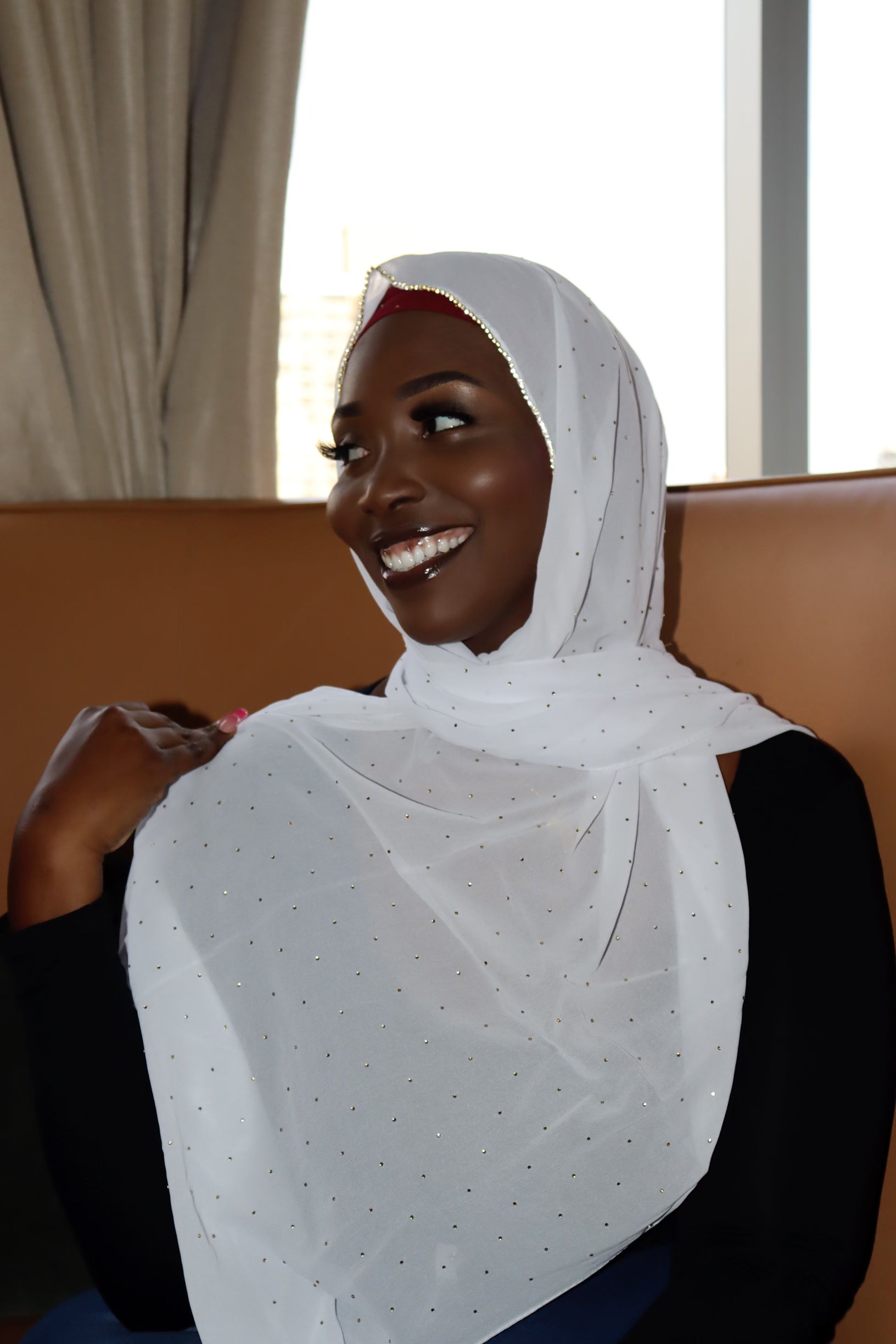 Rhinestone hijab