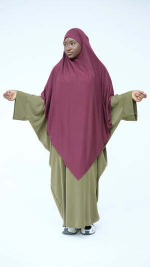 Cotton Jersey Khimar