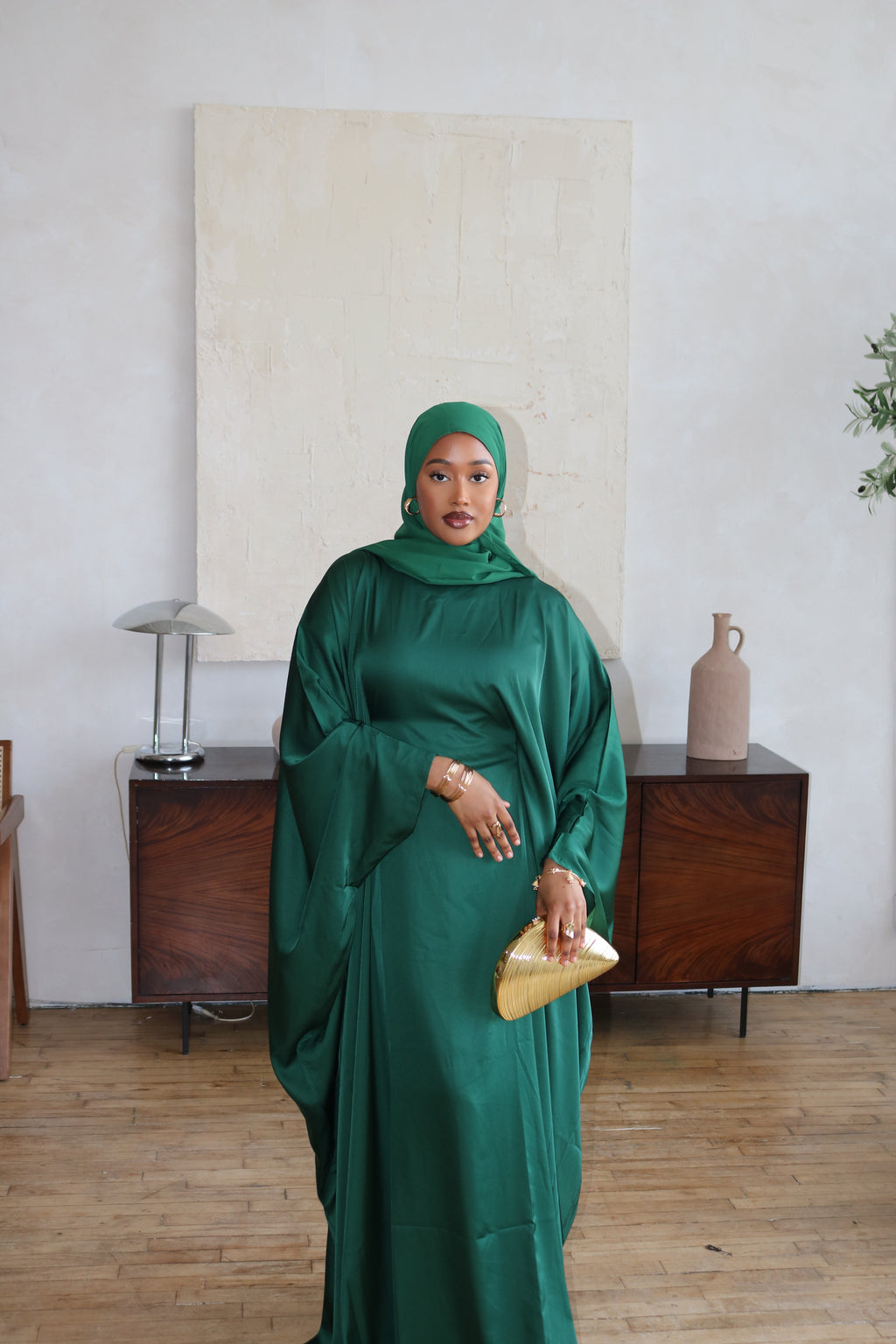 Afifa butterfly abaya