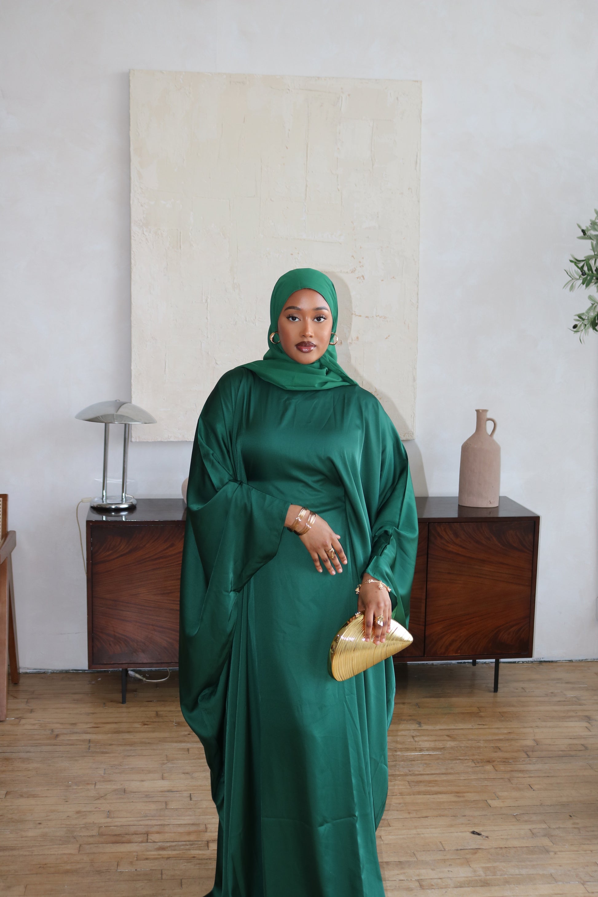 Afifa butterfly abaya