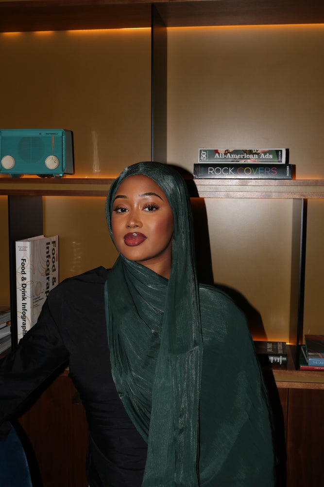 LuxeSilk Tie-Back Hijab