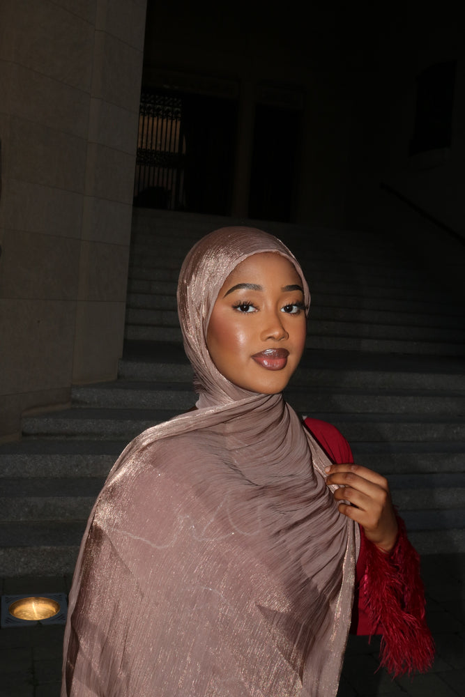 LuxeSilk Tie-Back Hijab