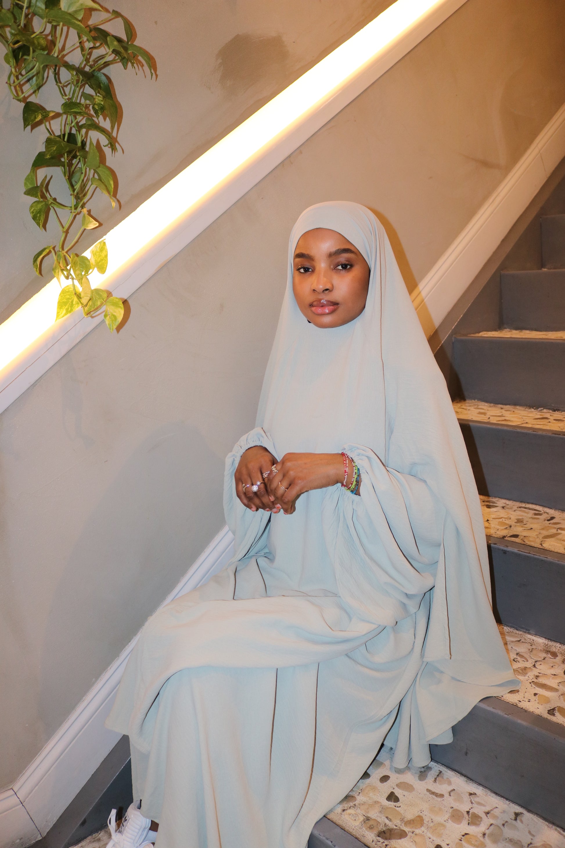 Mari 2 piece dress abaya