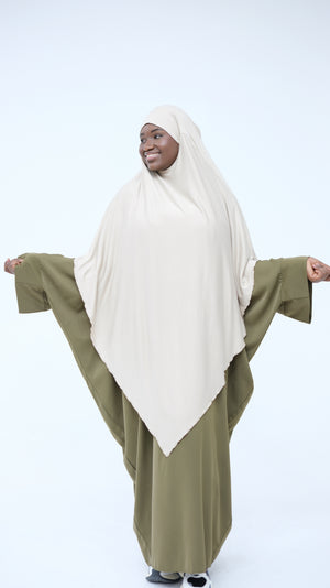 Cotton jersey Khimar