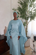 Rafahia Ruffle Abaya