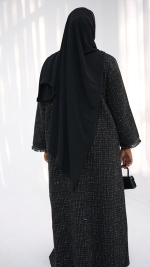 Tweed Élan Abaya