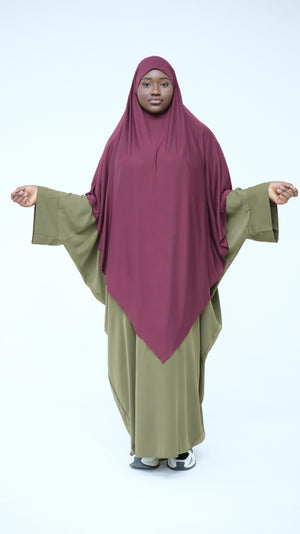 Cotton Jersey Khimar