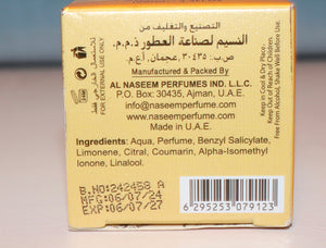 Bushra Perfume - Alcohol-Free Fragrance for Long-Lasting Aroma and Refreshing Scent