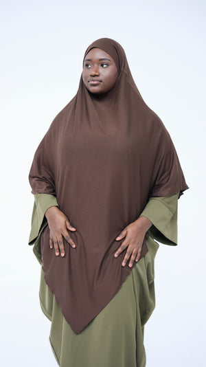 Cotton jersey khimar