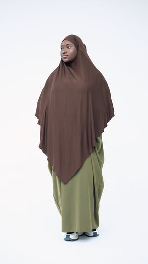 Cotton jersey khimar