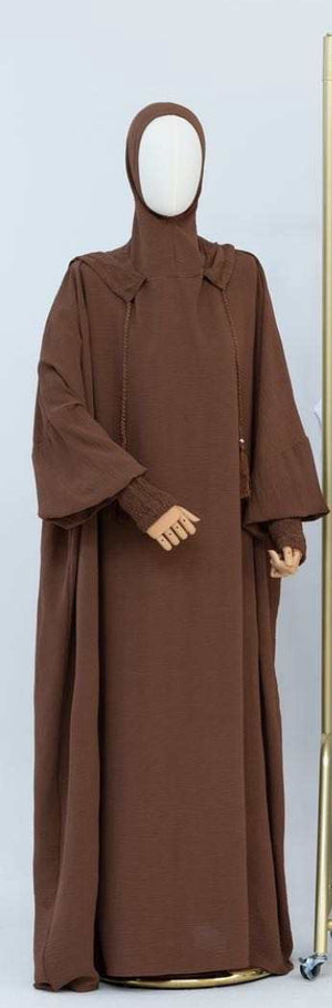 Hooded prayer abaya