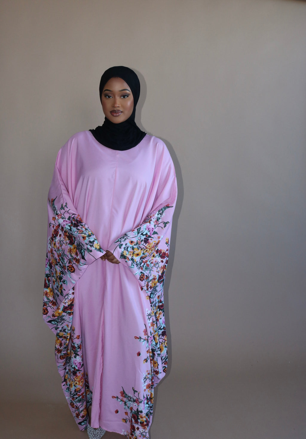 Azure Bloom Abaya