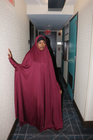 Plus size khimar