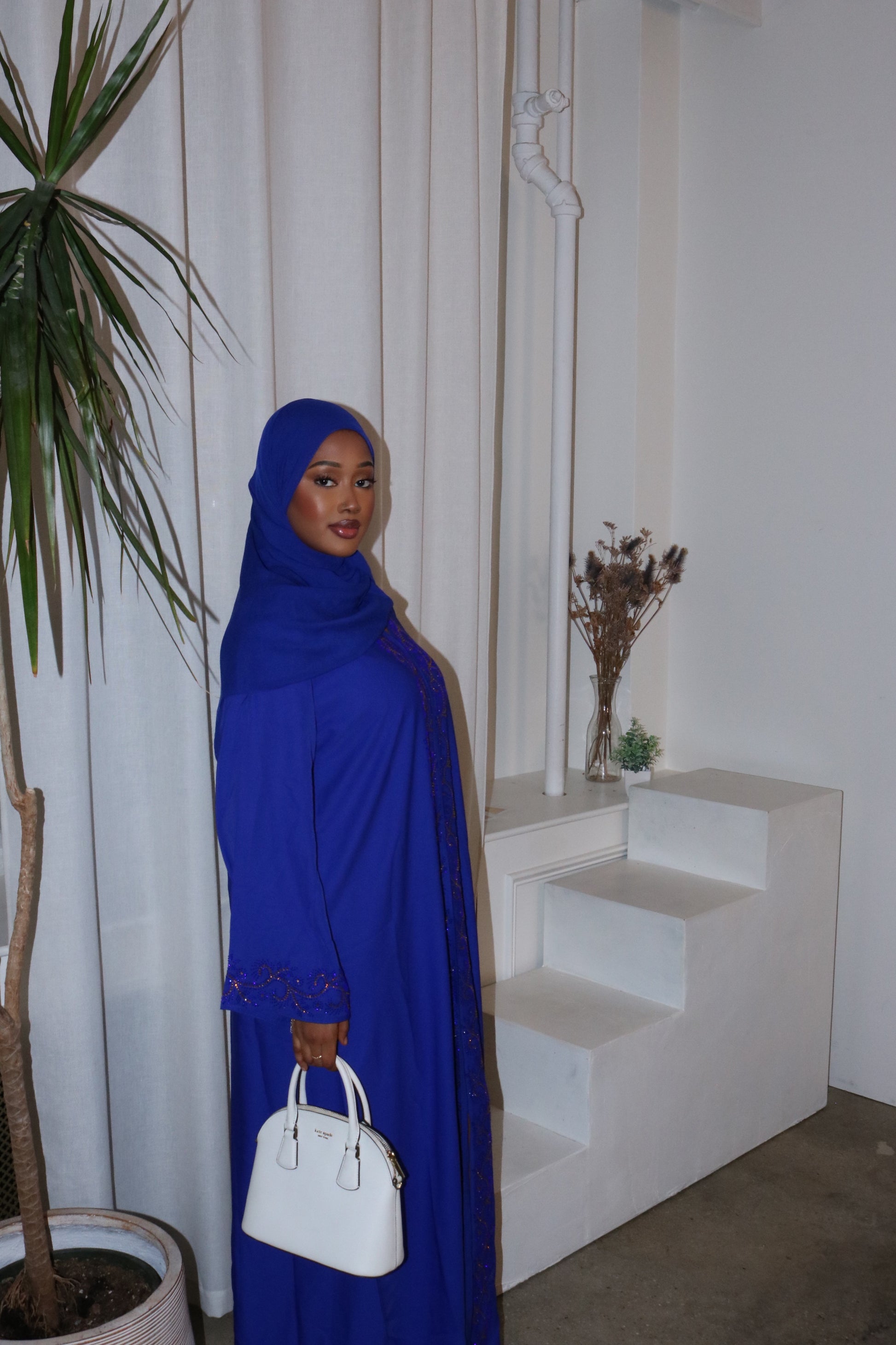 Royal Sapphire Abaya