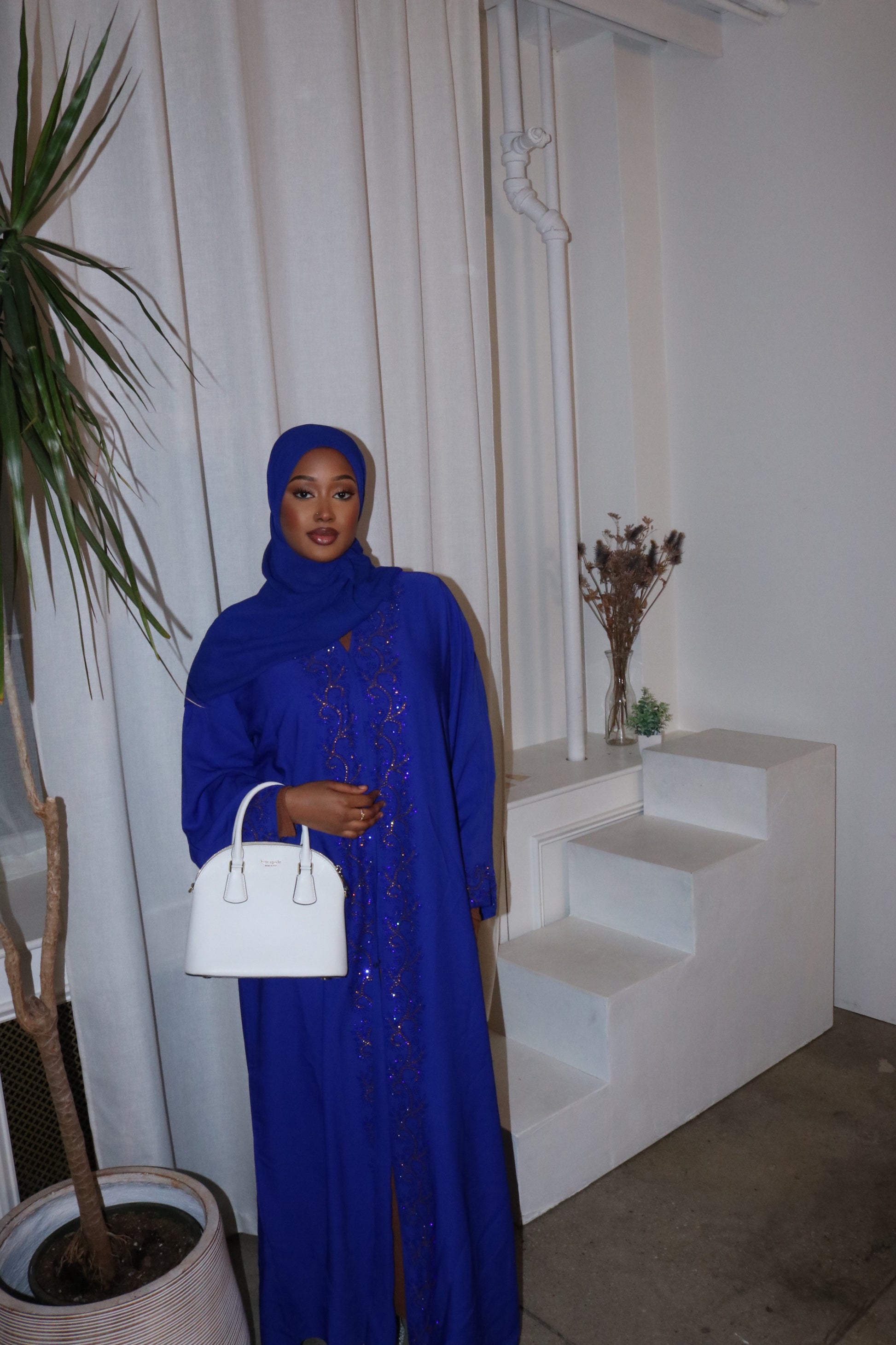 Royal Sapphire Abaya