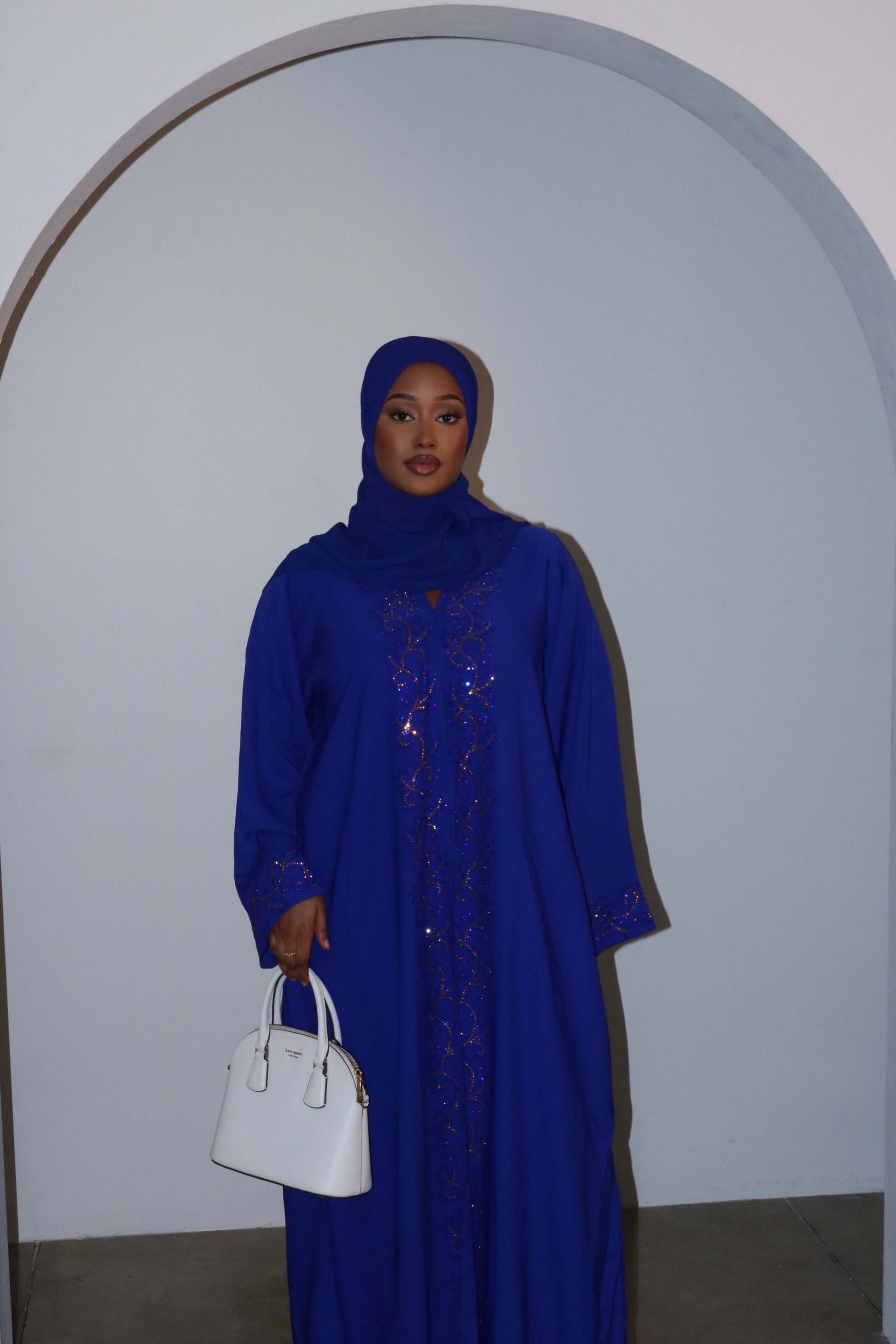 Royal Sapphire Abaya