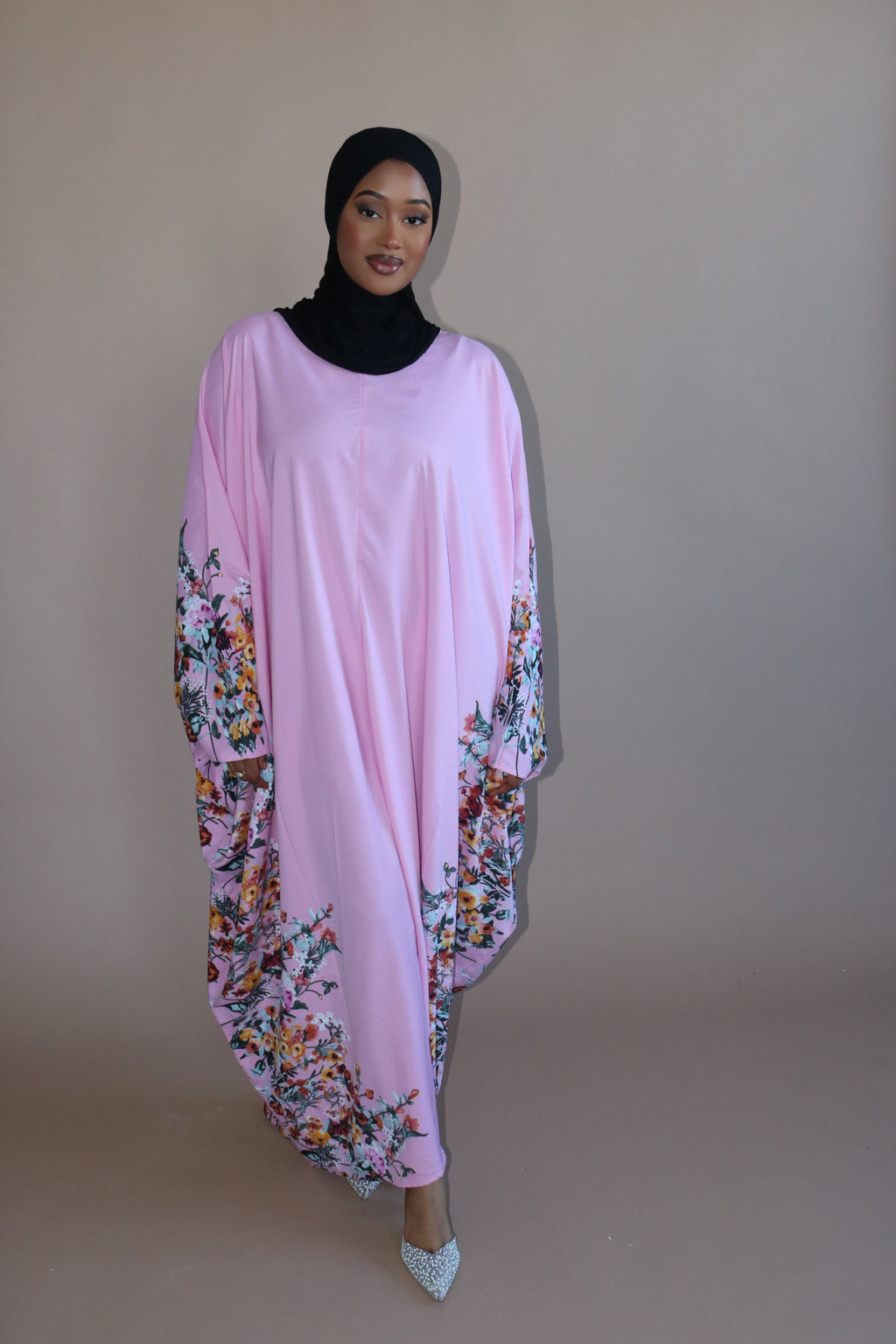 Azure Bloom Abaya