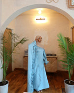 Rafahia Ruffle Abaya