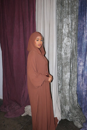 Hooded prayer abaya