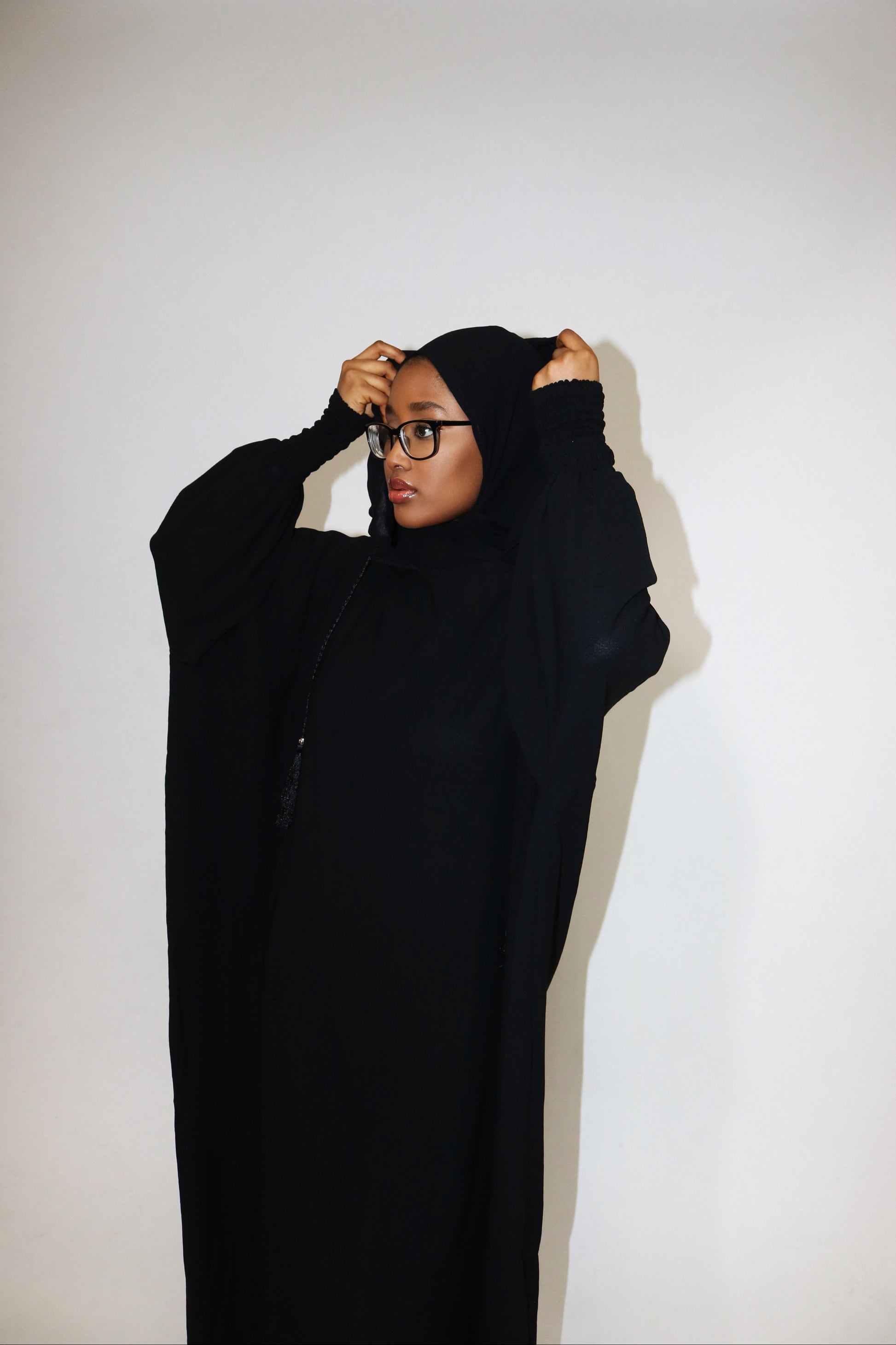 Hooded prayer abaya