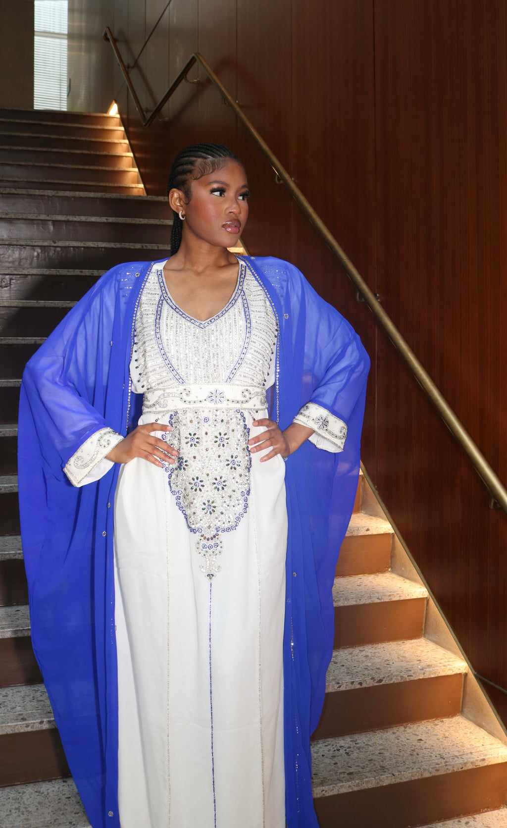 2 piece women kaftan