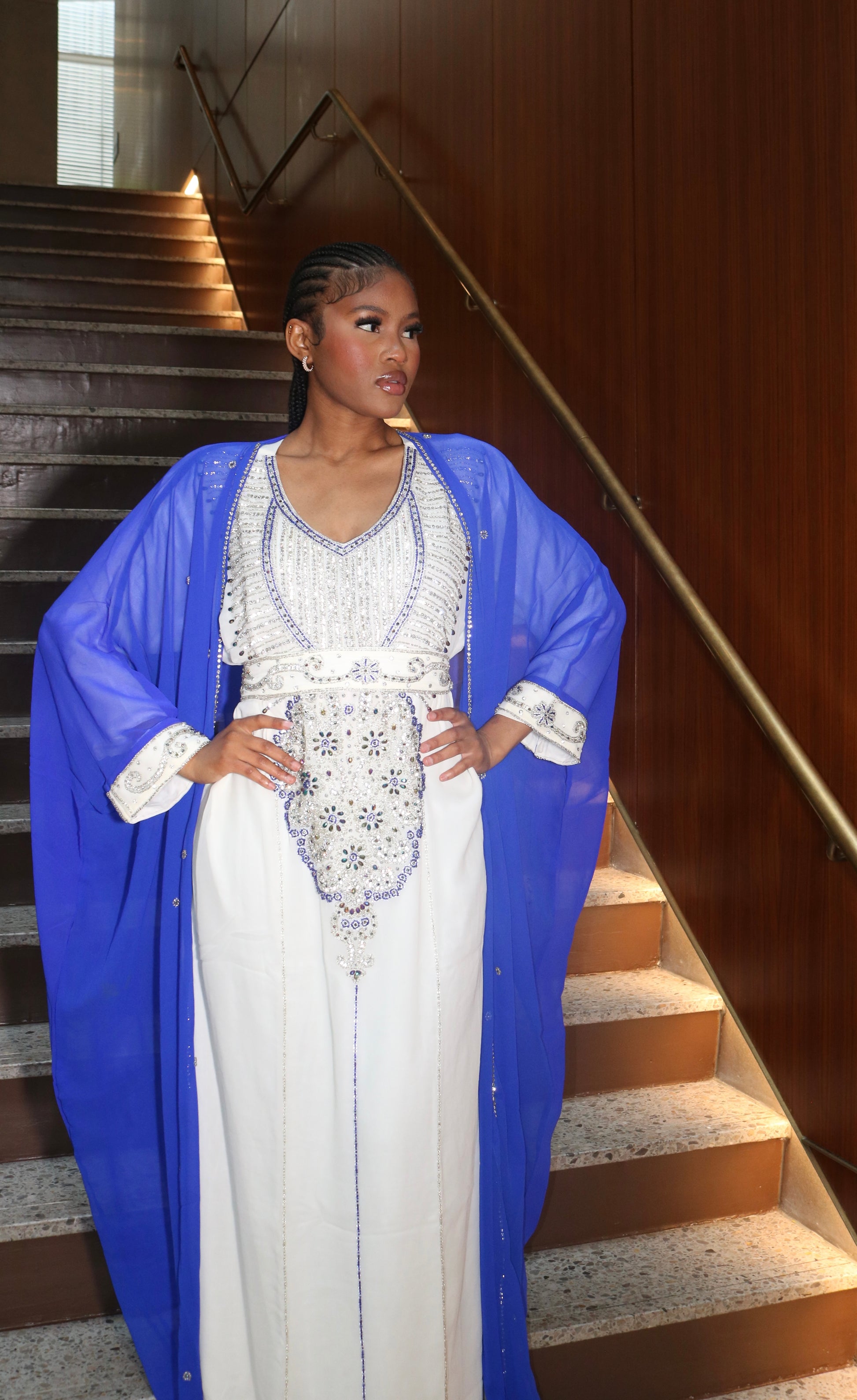 2 piece women kaftan