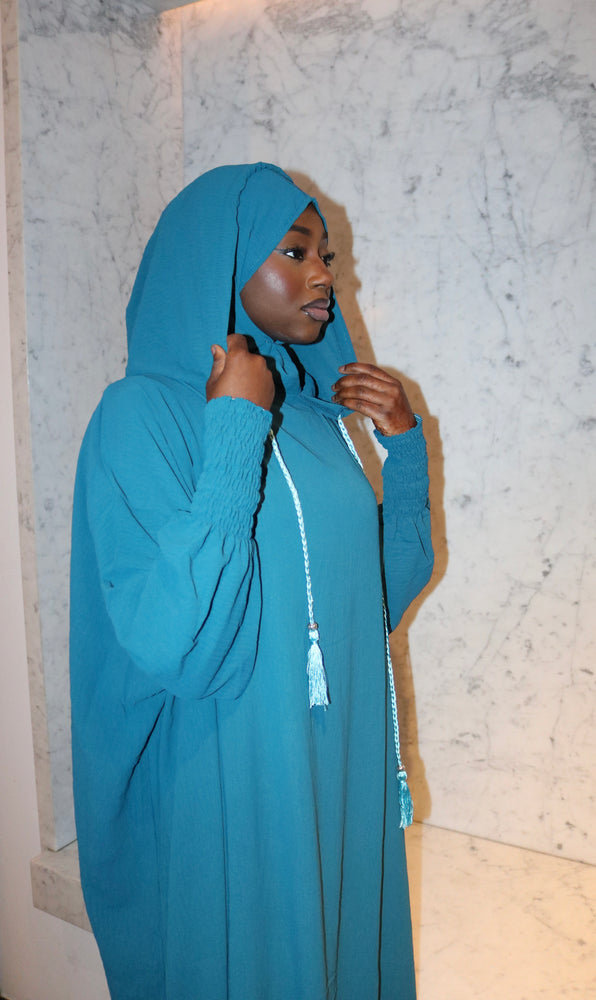 Hooded prayer abaya