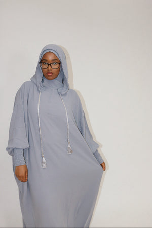 Hooded prayer abaya