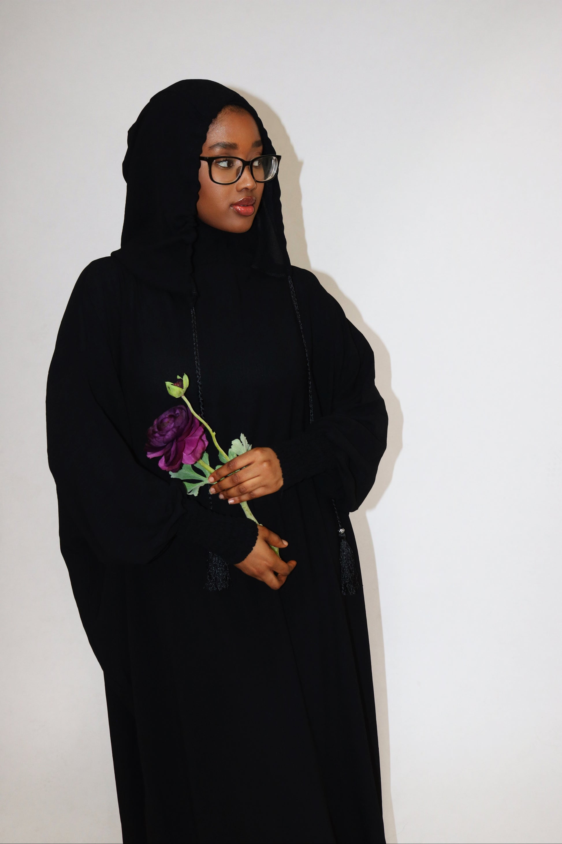 Hooded prayer abaya
