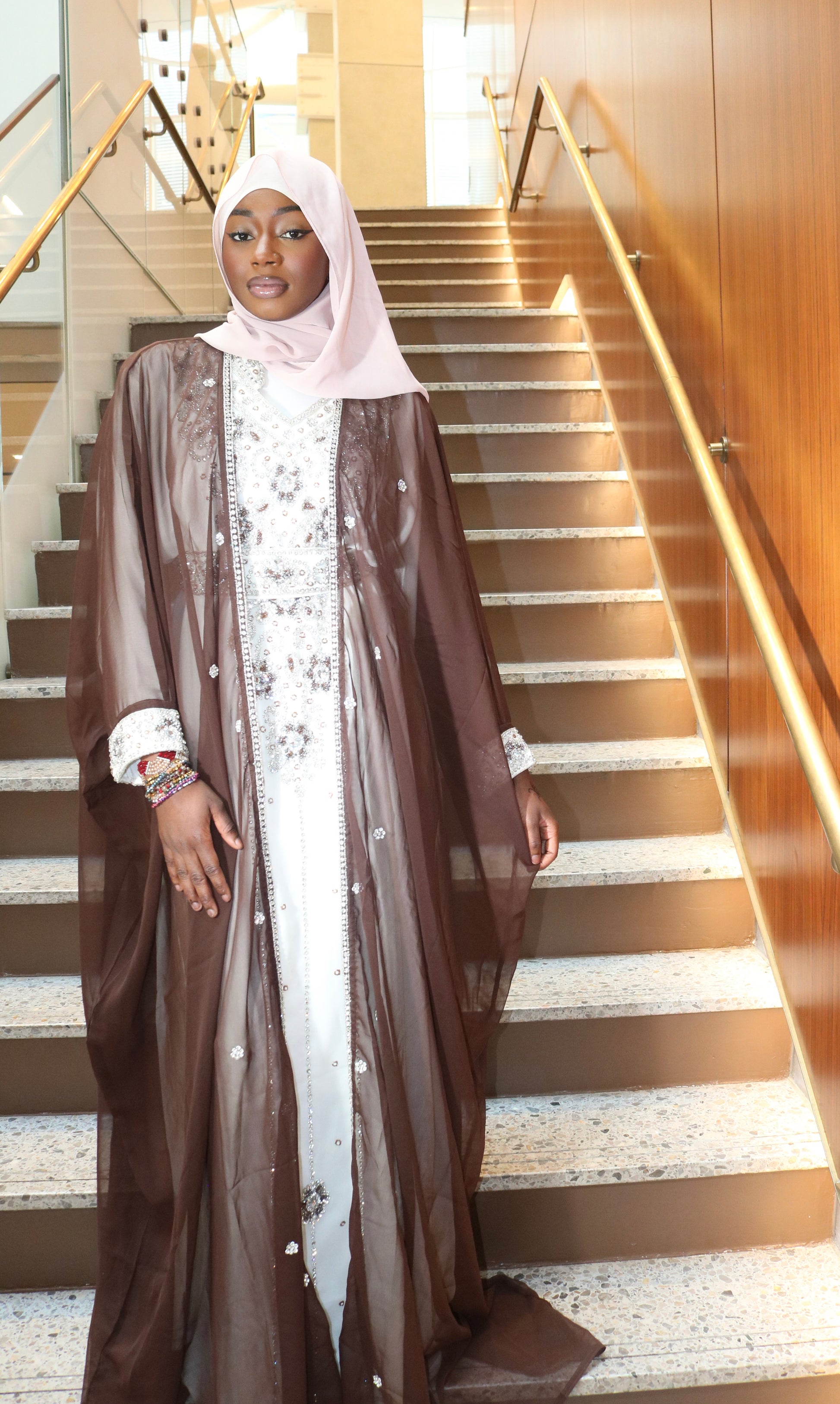 2 piece women kaftan
