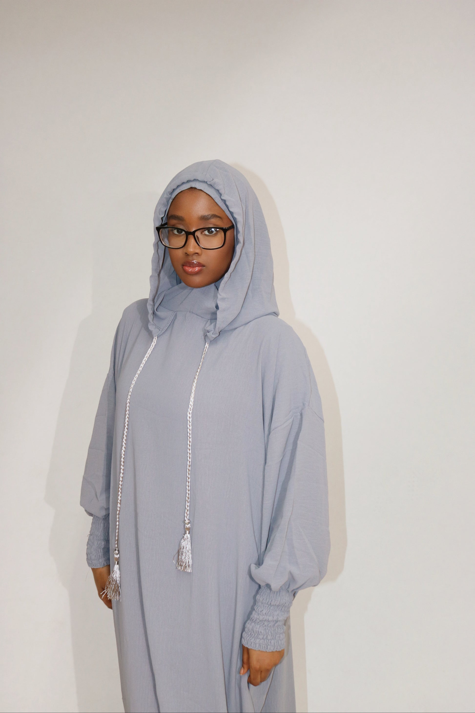 Hooded prayer abaya
