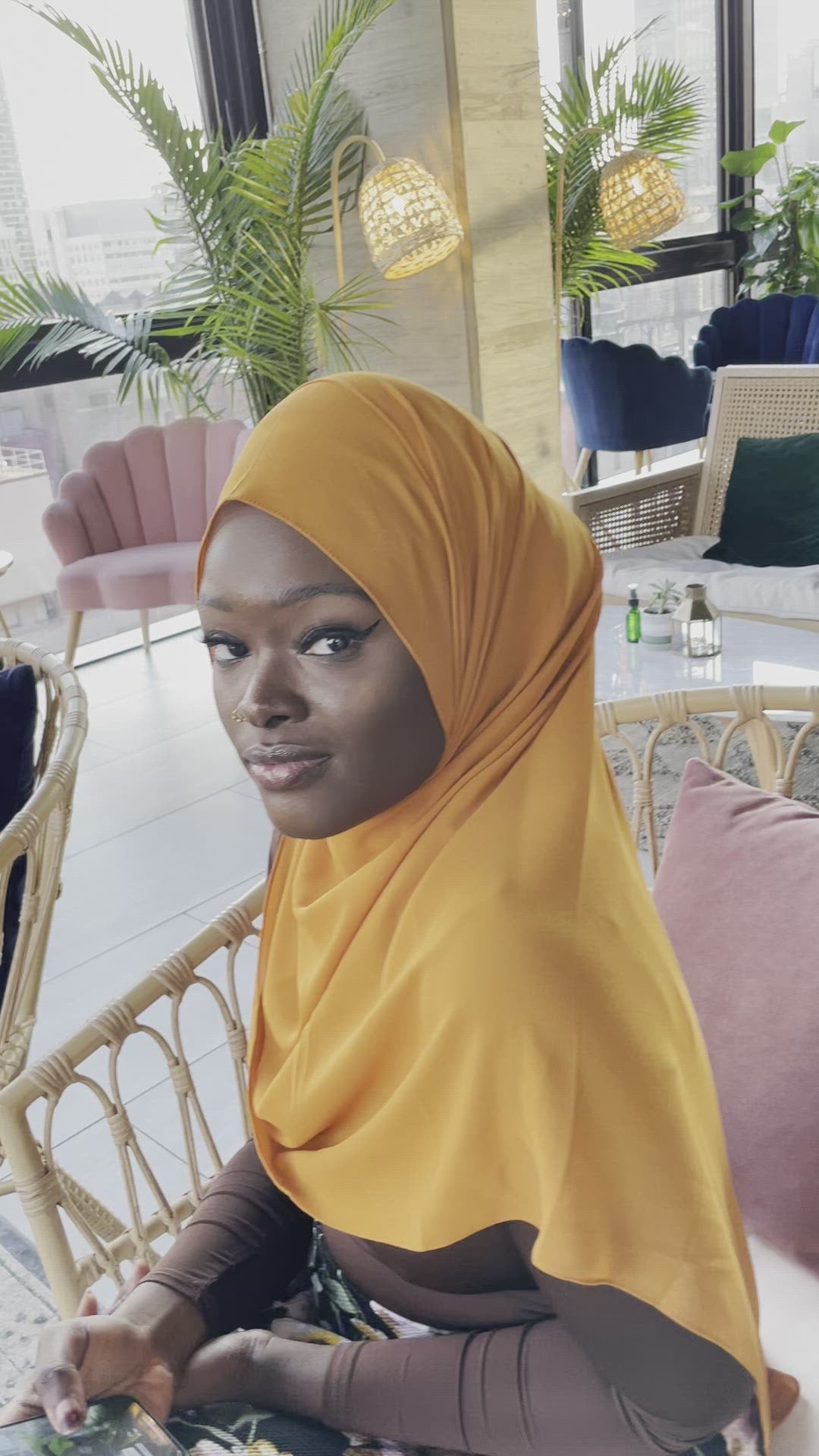 Instant Chiffon hijab