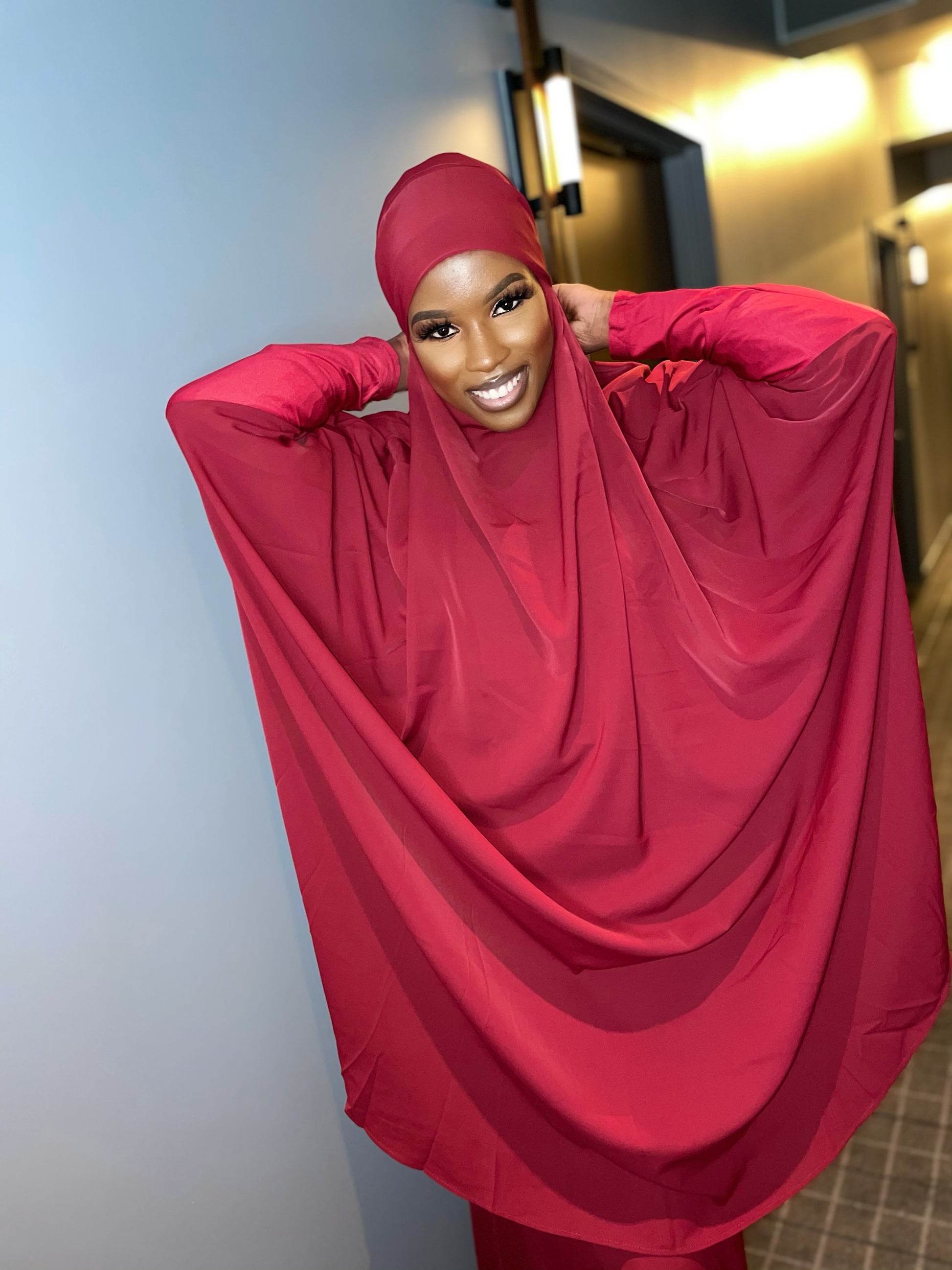 2 piece jilbab