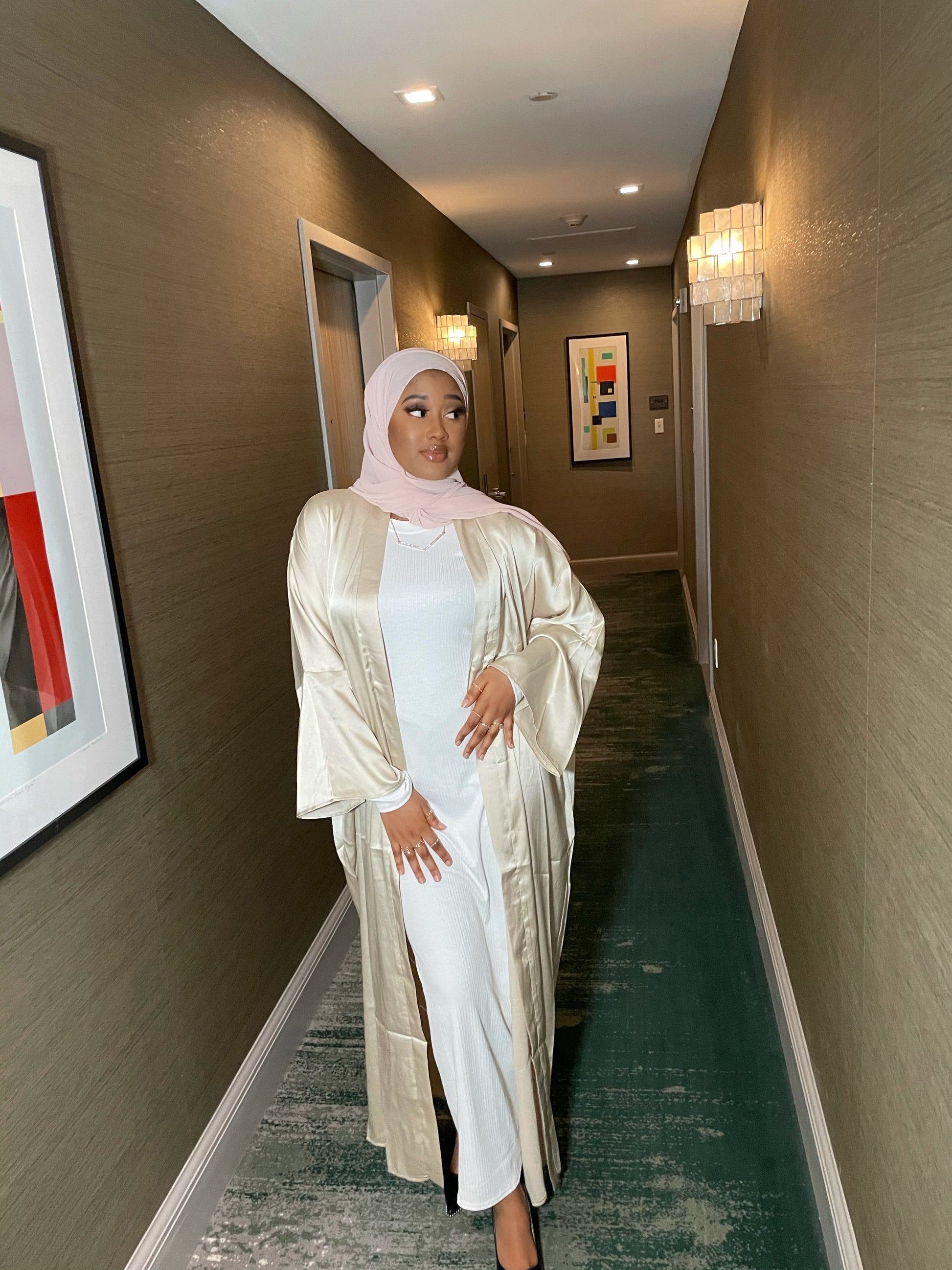 Eshaal Elegant Abaya