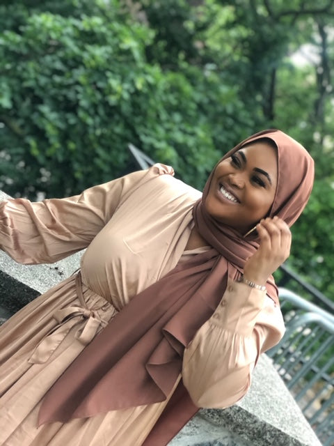 Hijab en mousseline de soie haut de gamme