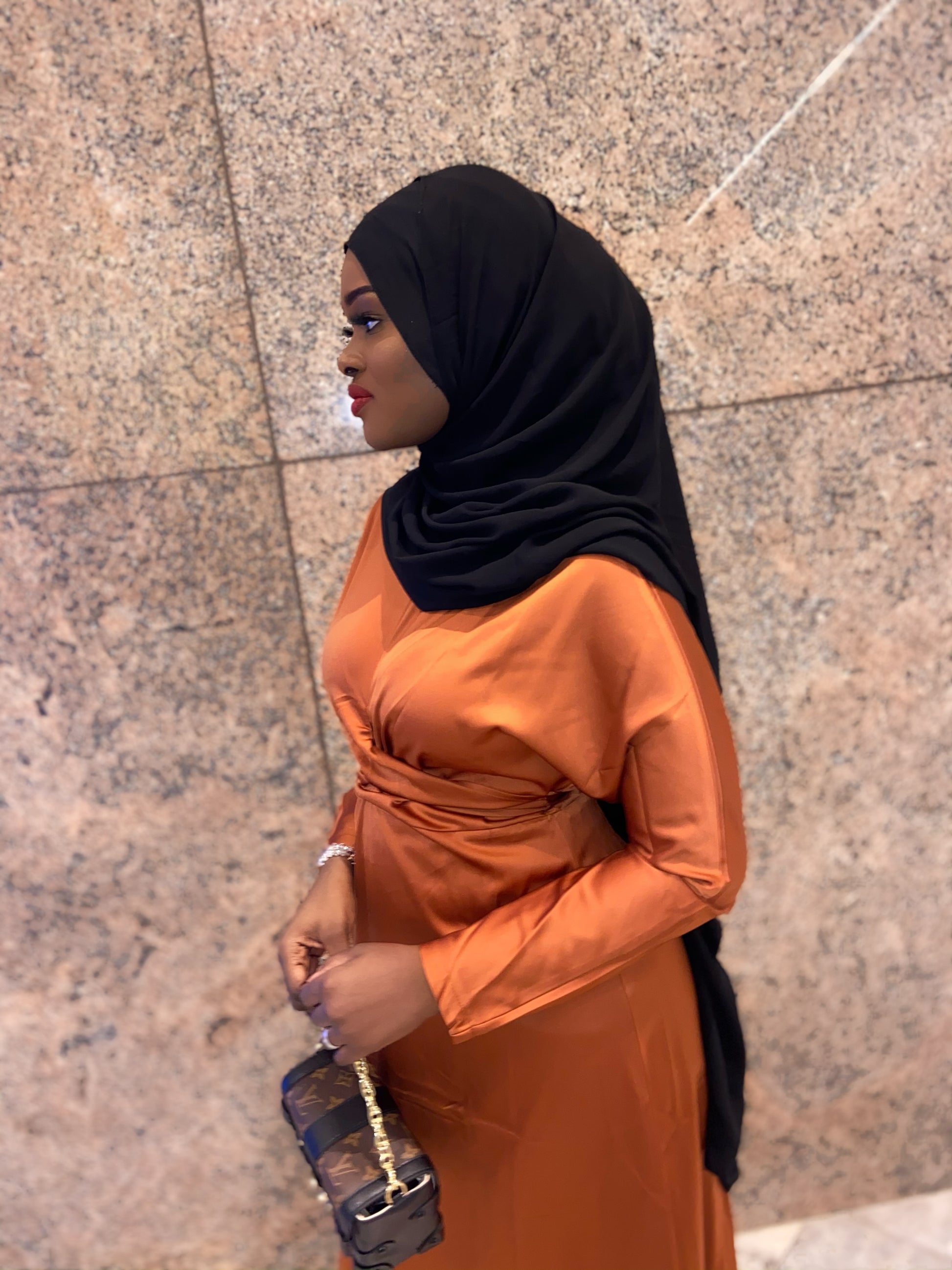 Hafsa Satin Dress
