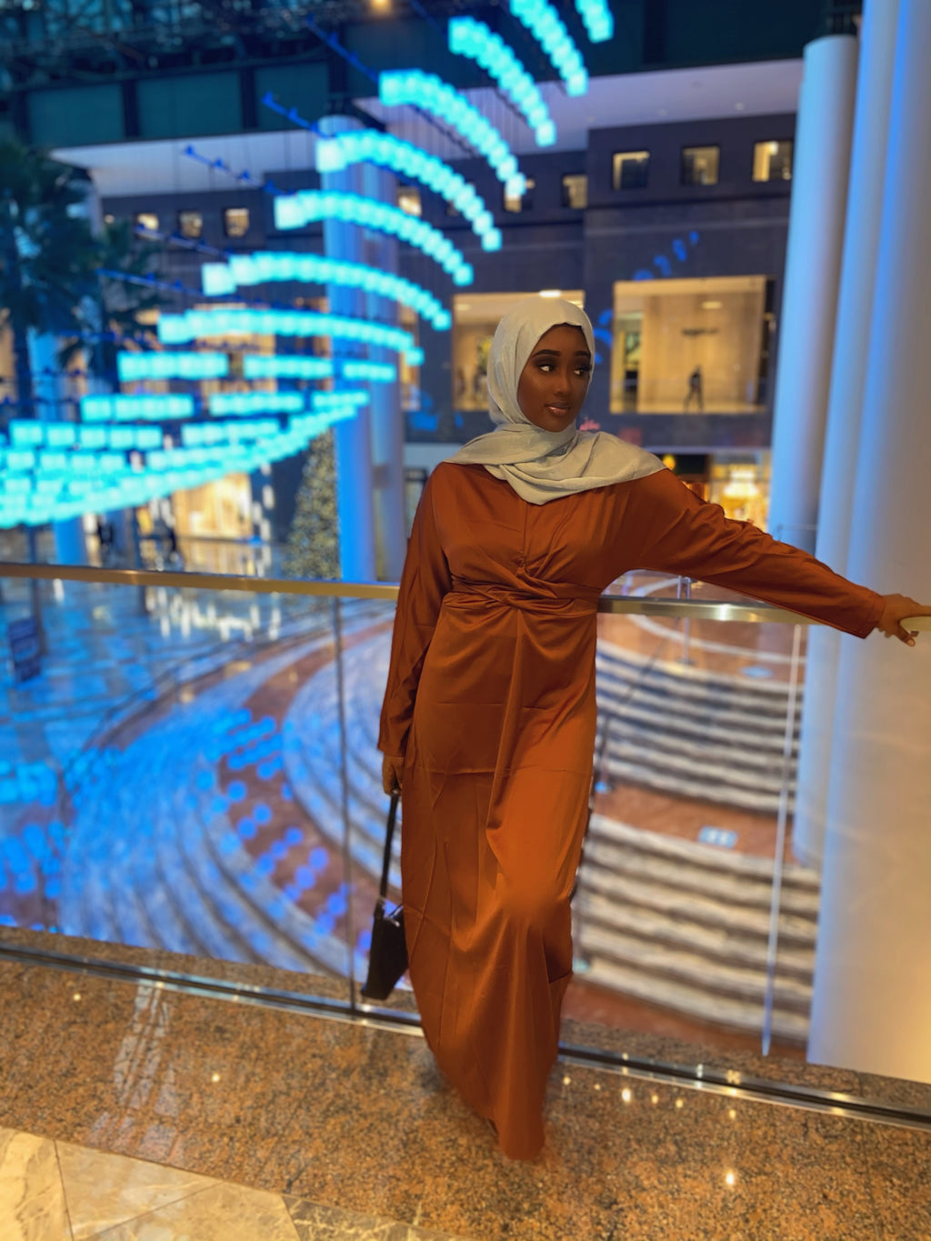 Hafsa Satin Dress