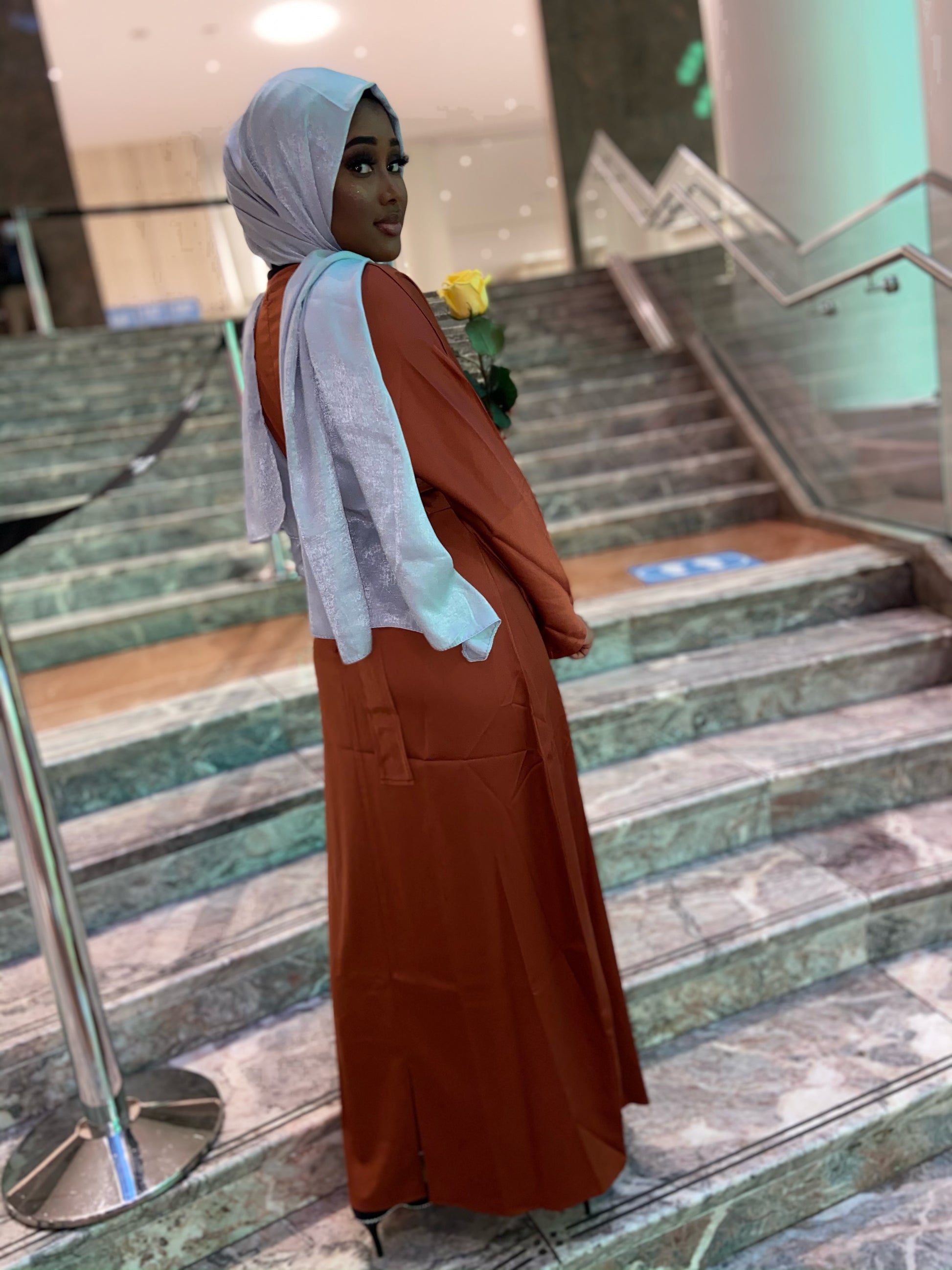 Hafsa Satin Dress