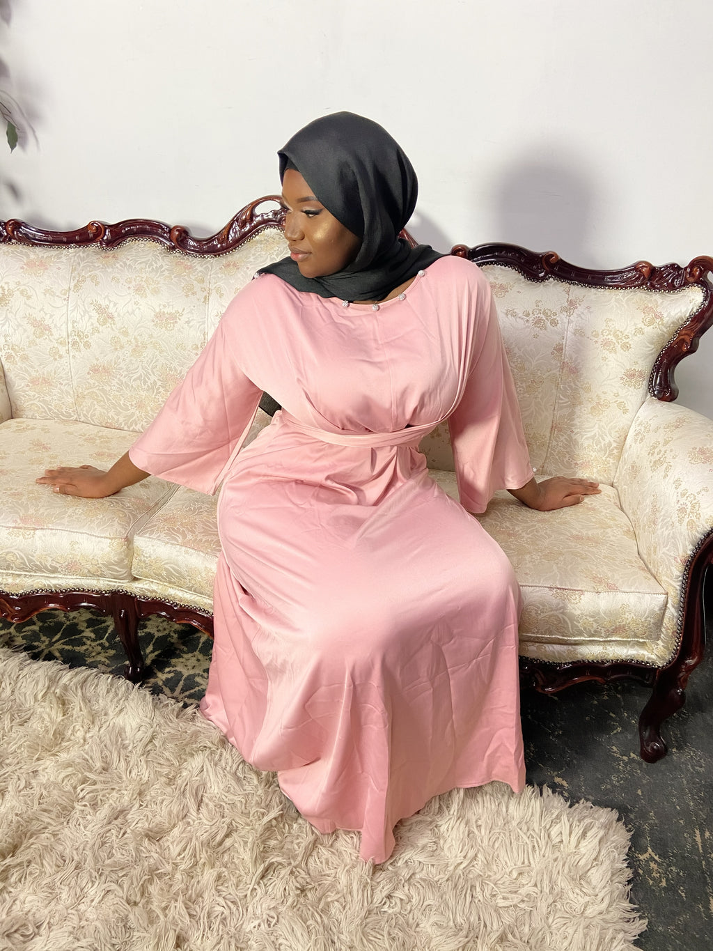 Fareeda Satin Dress