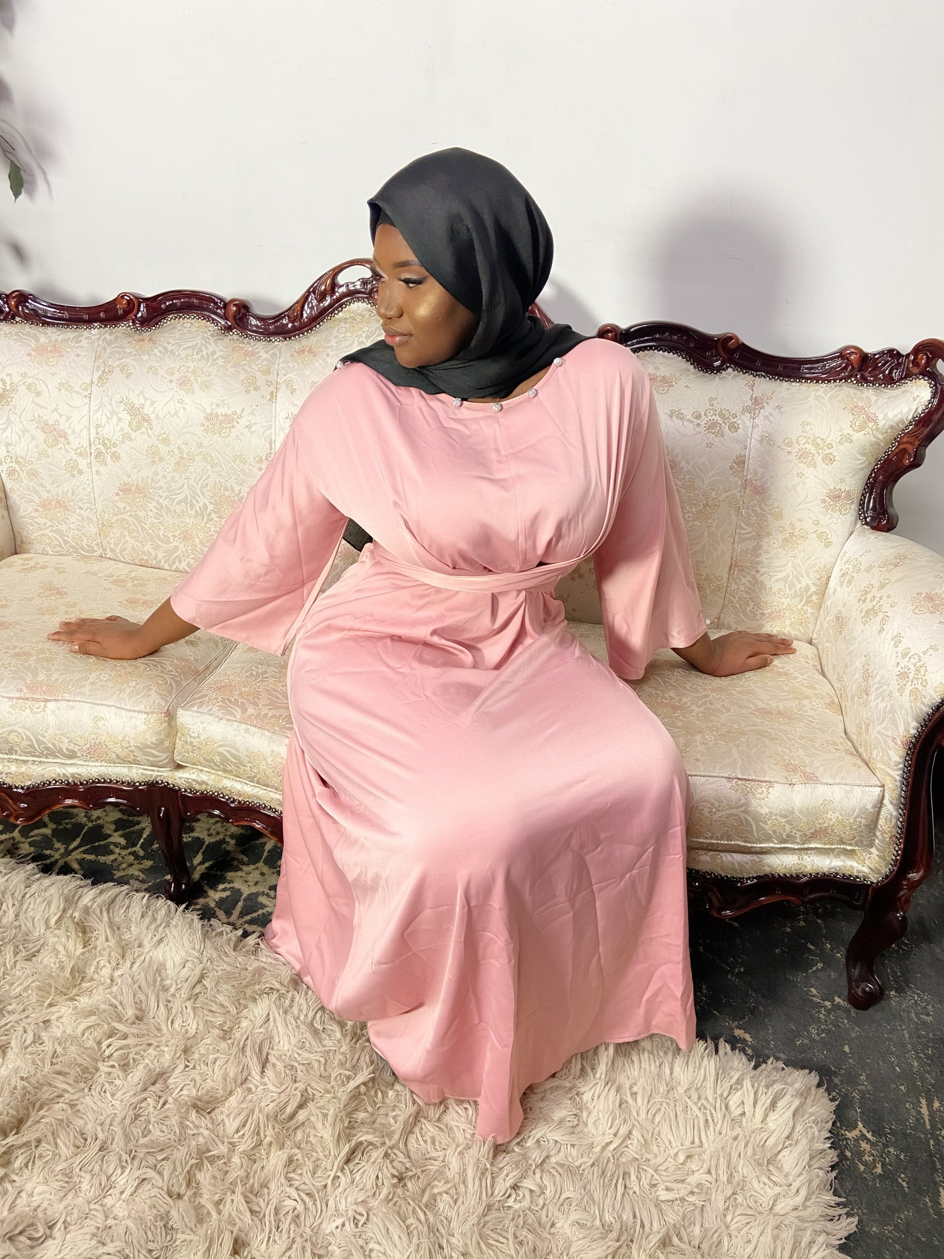Fareeda Satin Dress