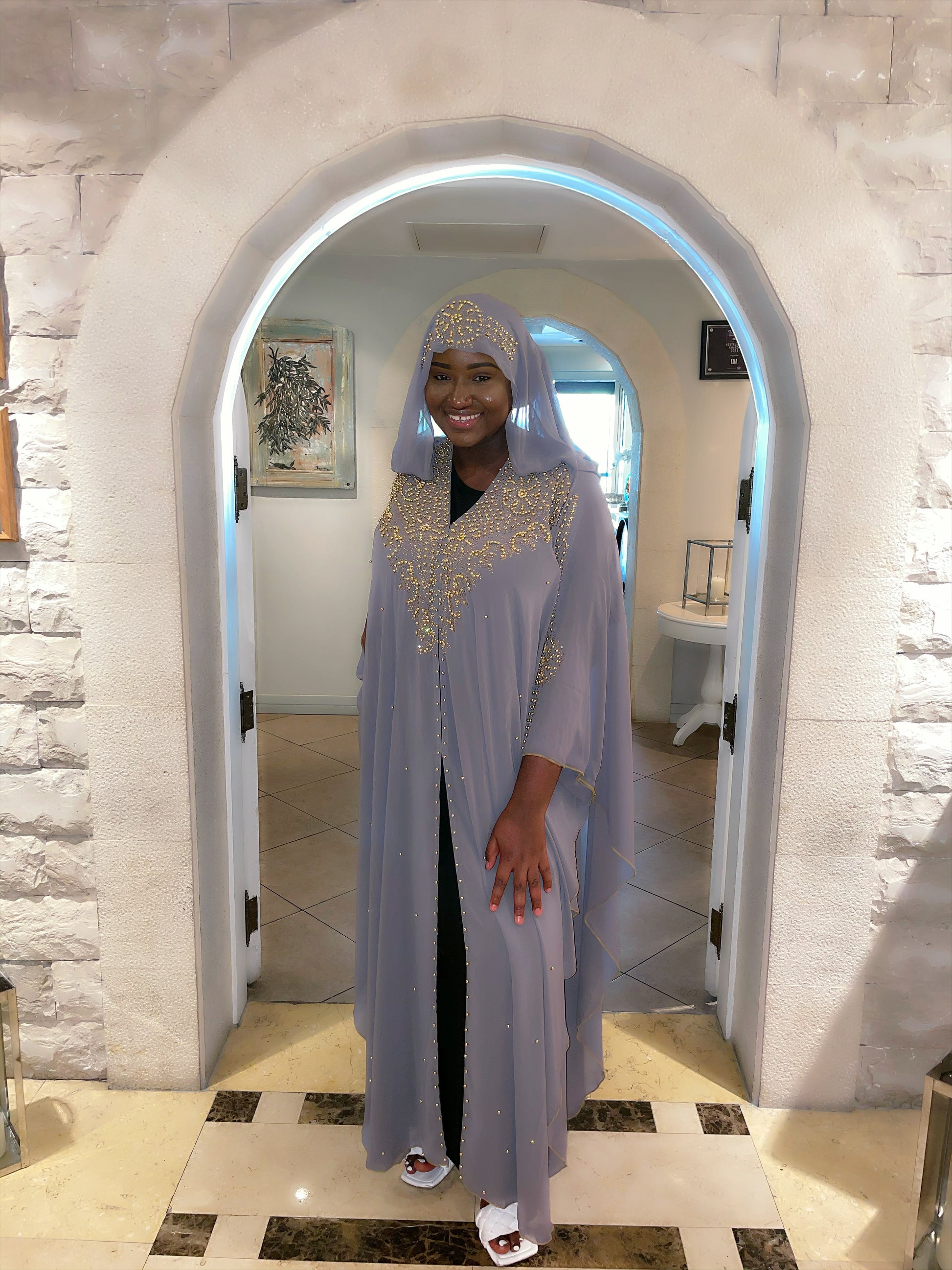 Hooded Abaya(pre order)