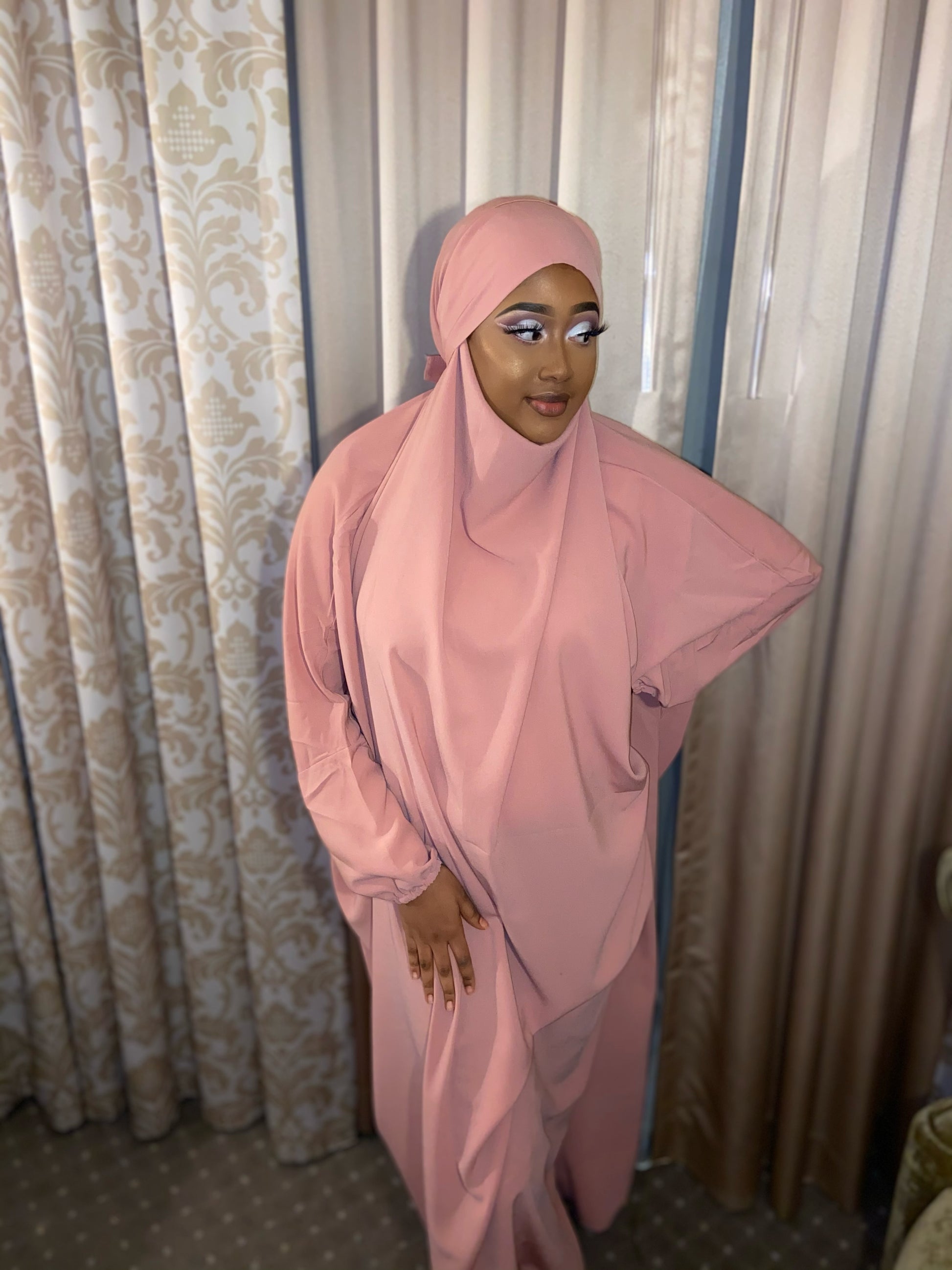 One piece jilbab