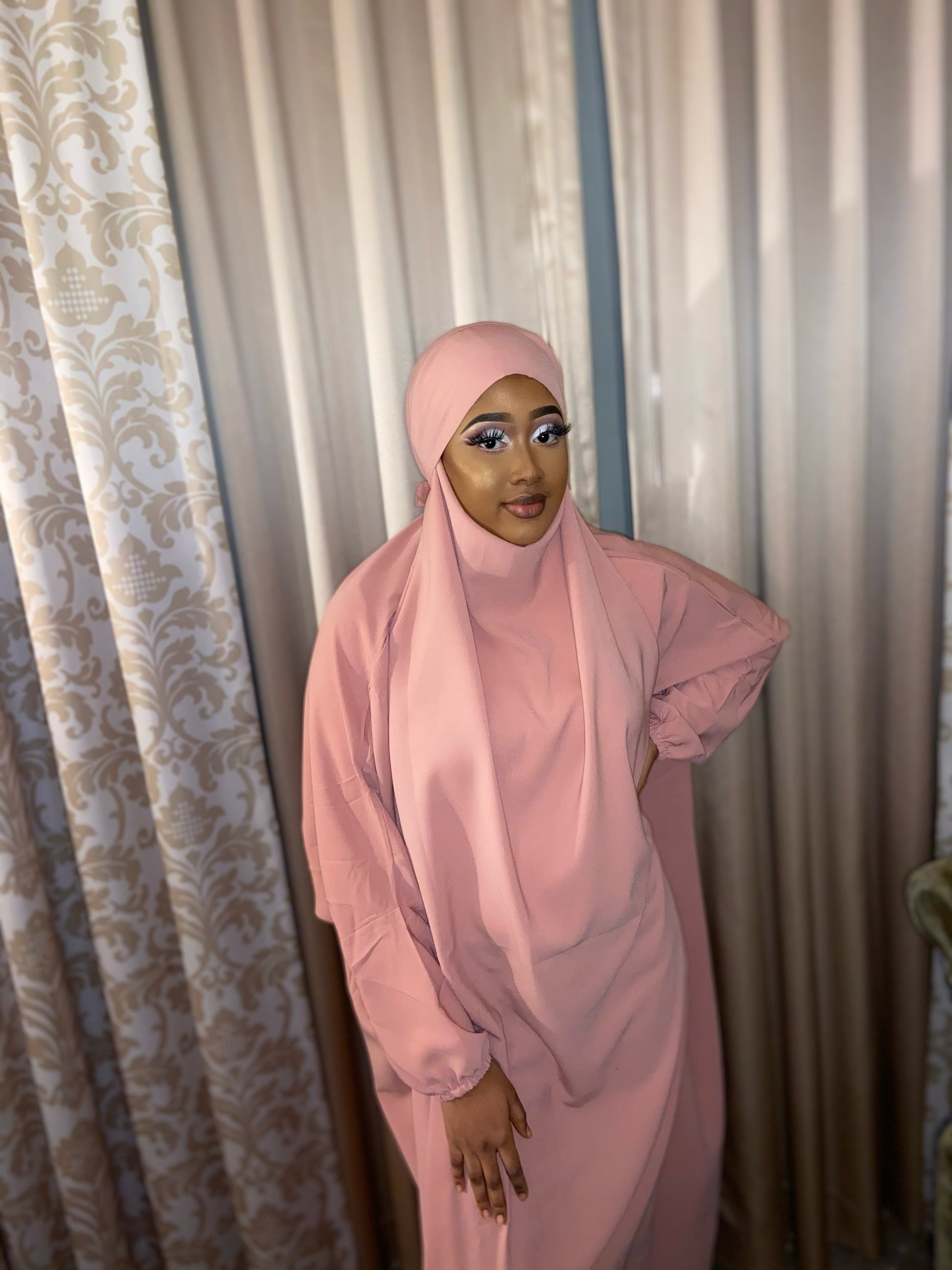 One piece jilbab