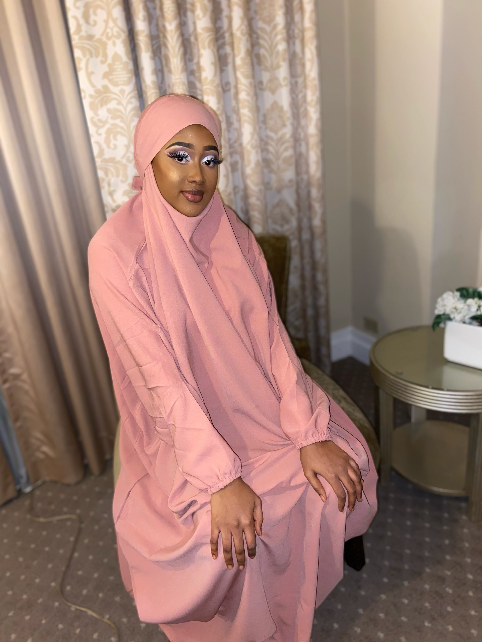 One piece jilbab