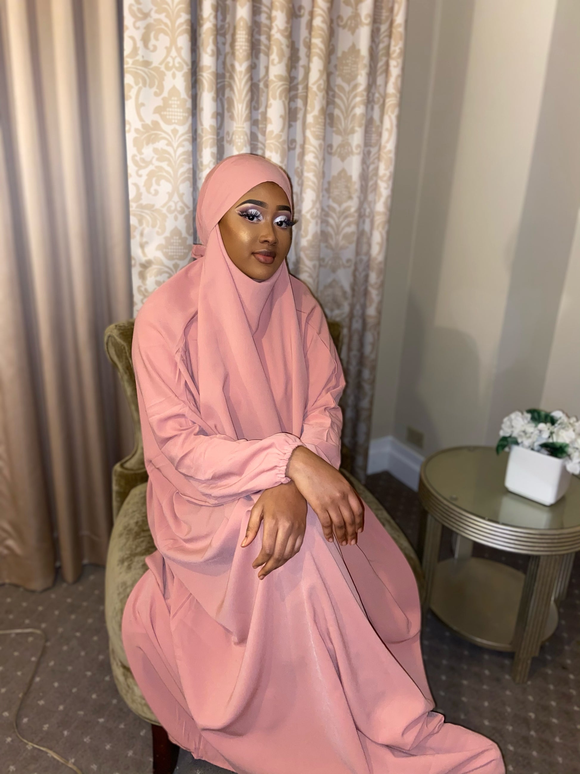 One piece jilbab
