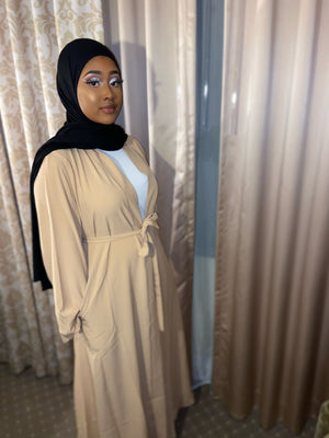 Everyday open abaya