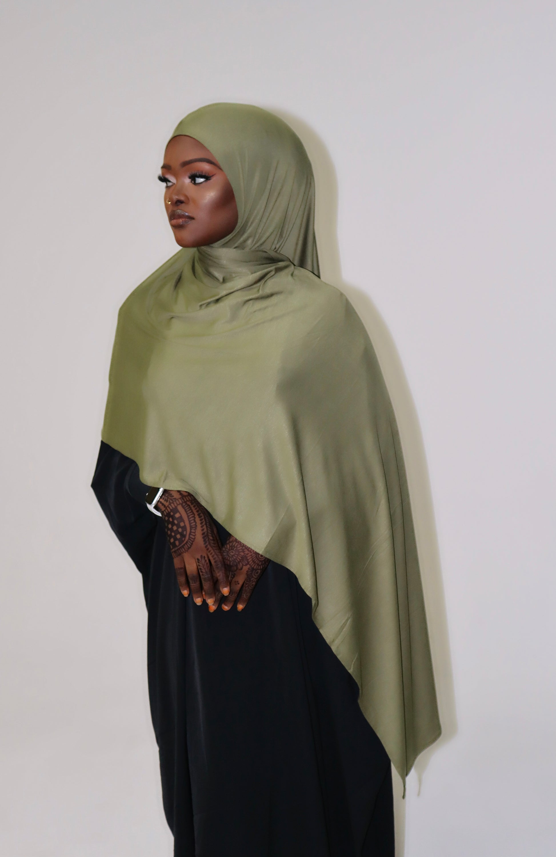 Instant jersey hijab