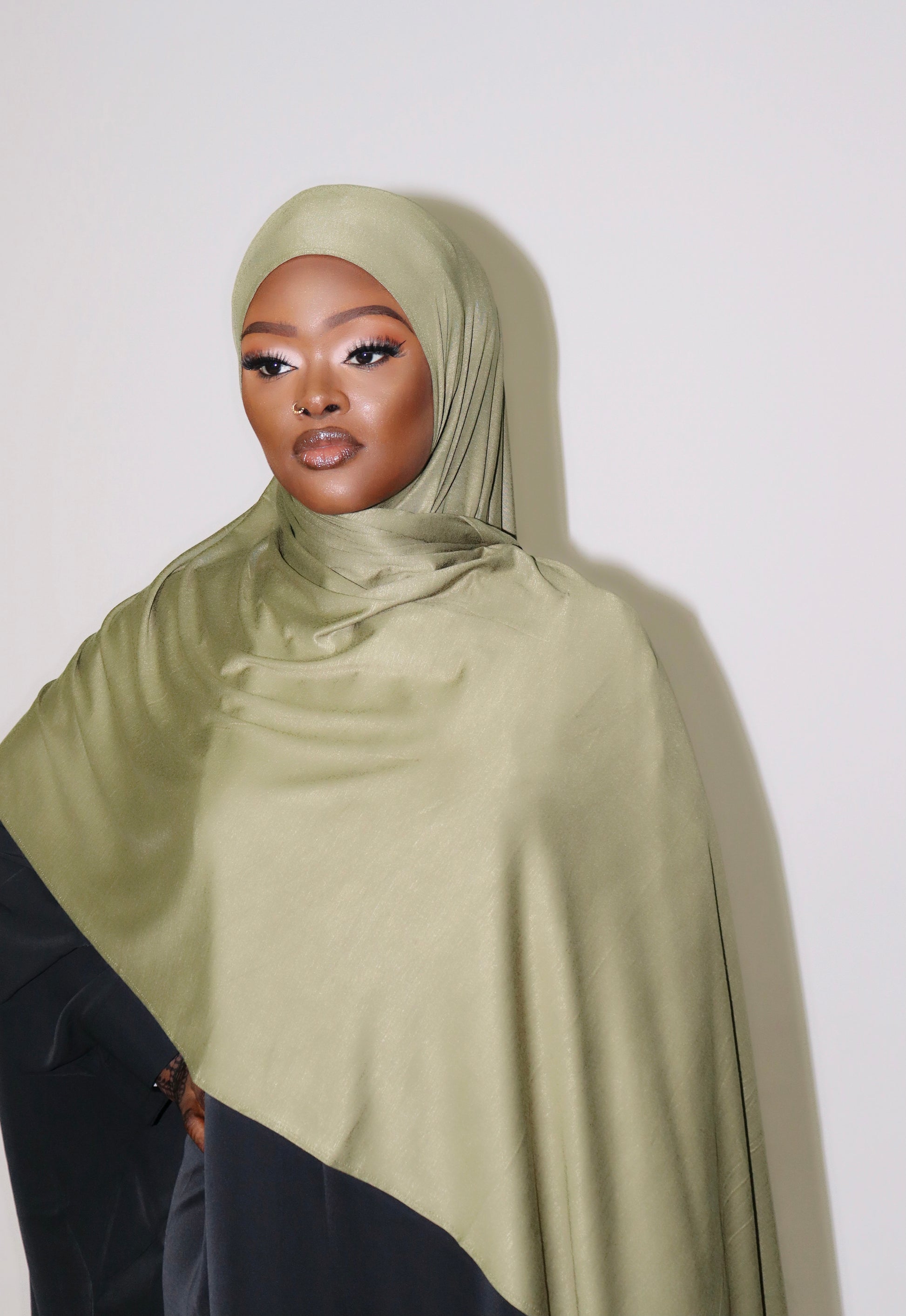 Instant jersey hijab