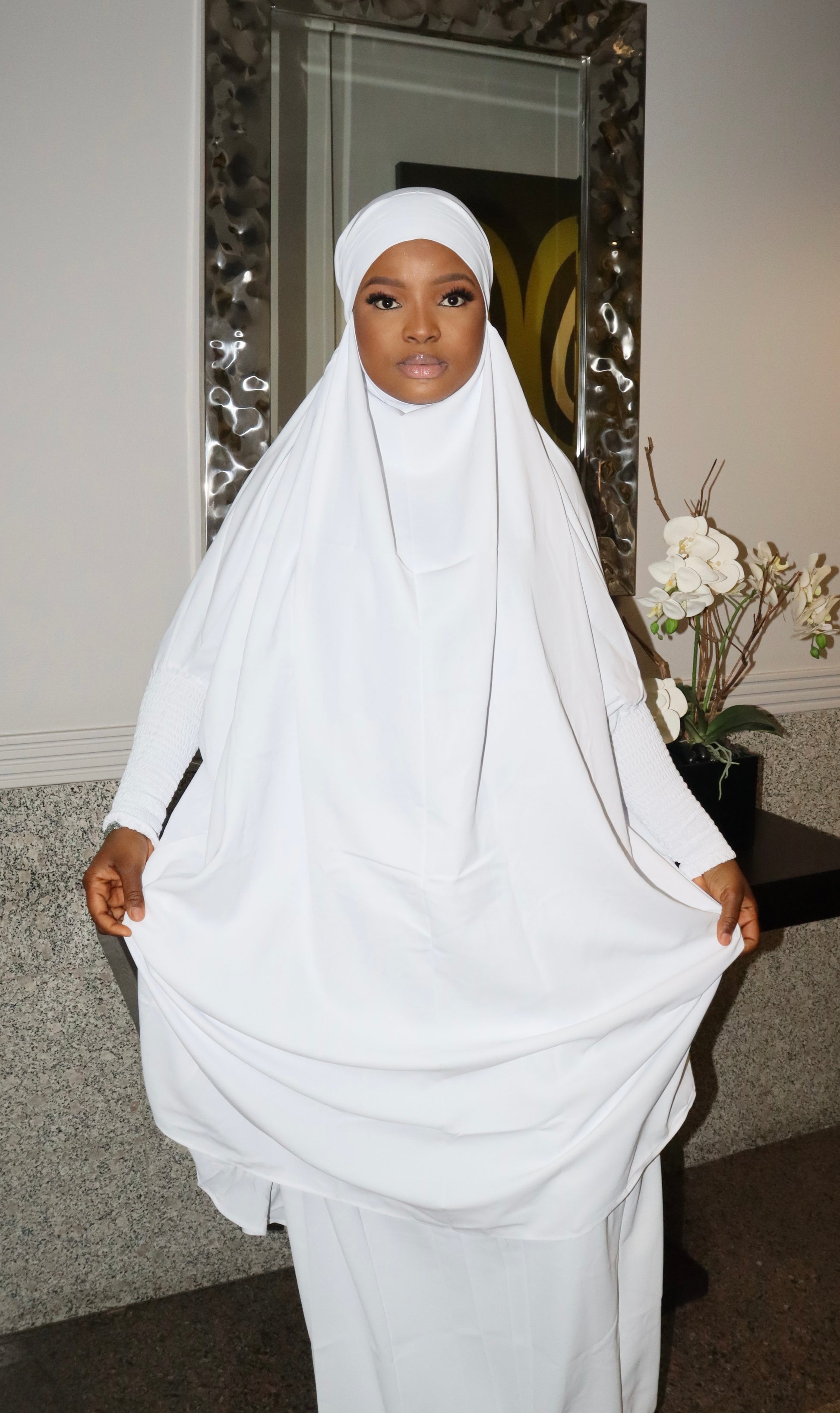 2 piece jilbab