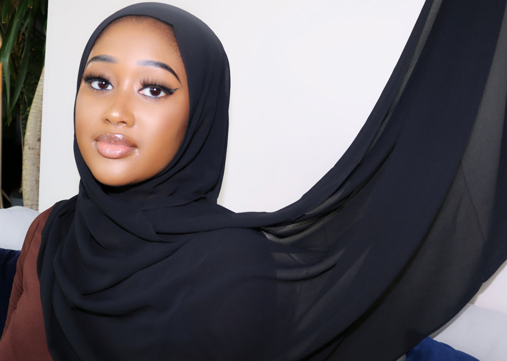 Instant chiffon hijab(pre order)